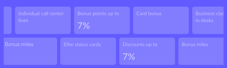 <b>Кэшбэк және қосымша жеңілдіктер<b><br>Корпоративтік авиакомпанияның адалдық бағдарламаларына қосылыңыз