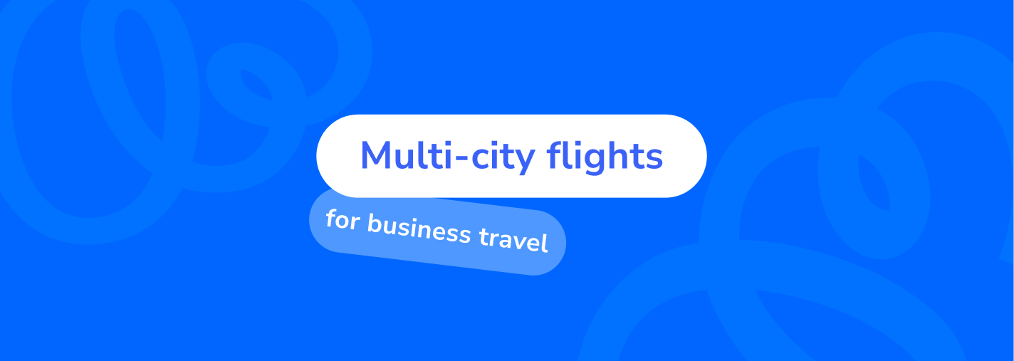 Multi-city flights for business travel