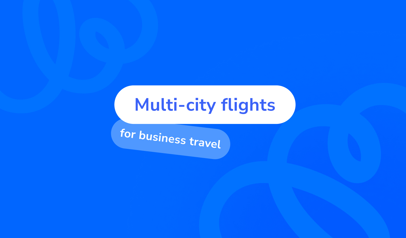 Multi-city flights for business travel