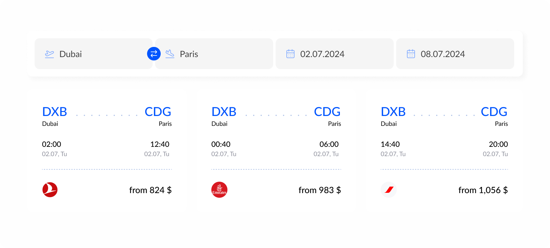 Уақытты қажет ететін іздеулер мен электрондық хаттардың тасқынын ұмытыңыз - бірнеше рет басу арқылы іссапарға тапсырыс беріңіз