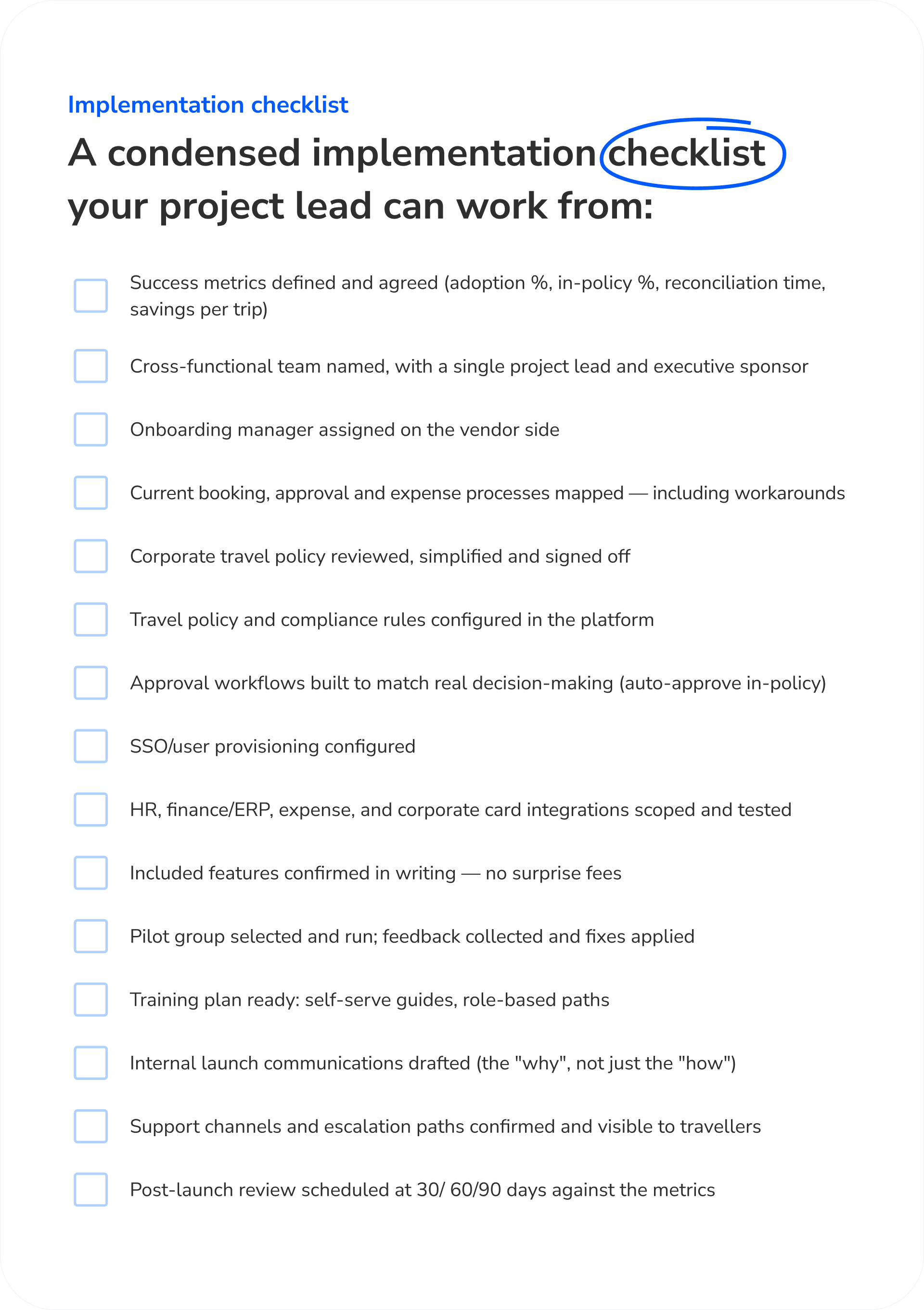 Tumodo Implementation checklist.png